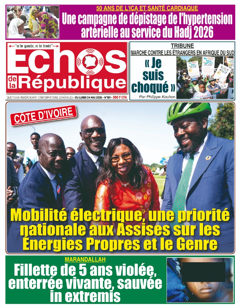 A lire dans ce numero