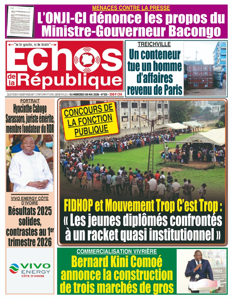A lire dans ce numéro