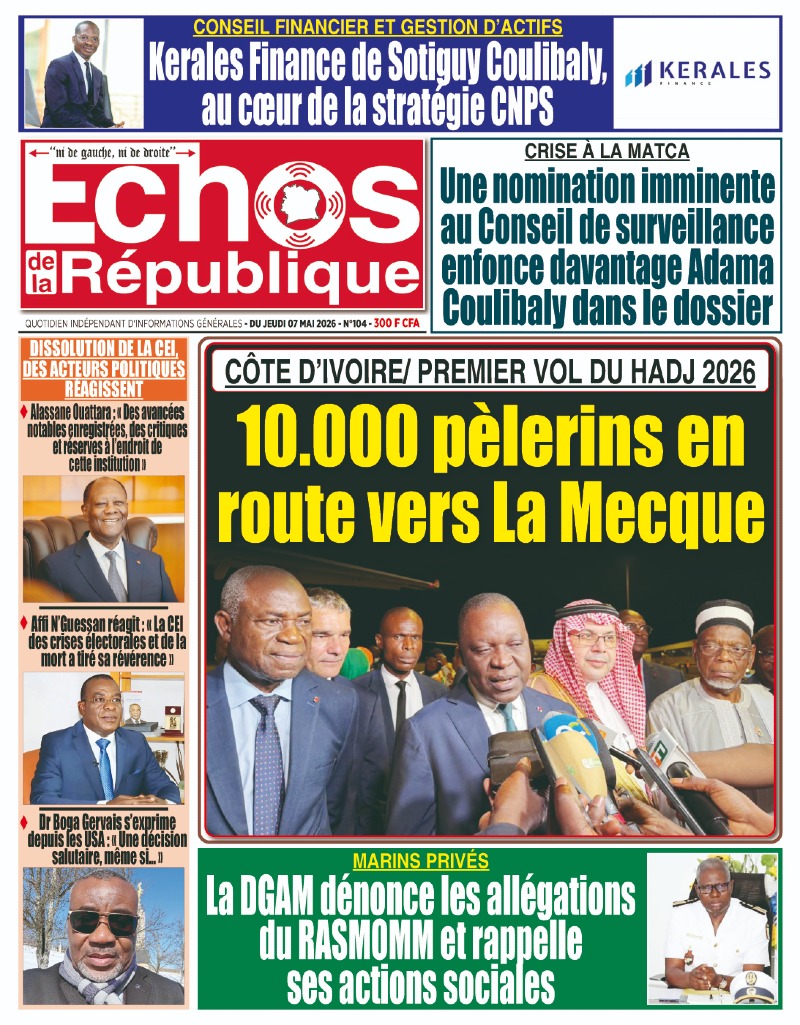 A lire dans ce numéro