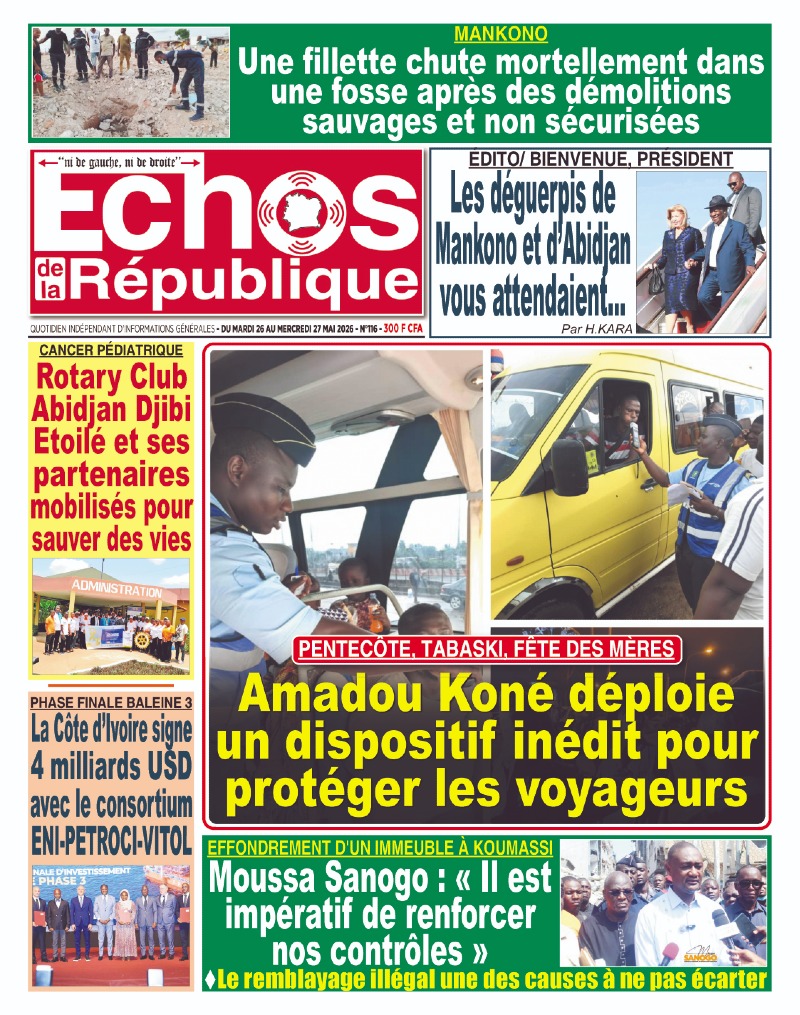 A lire dans ce numéro