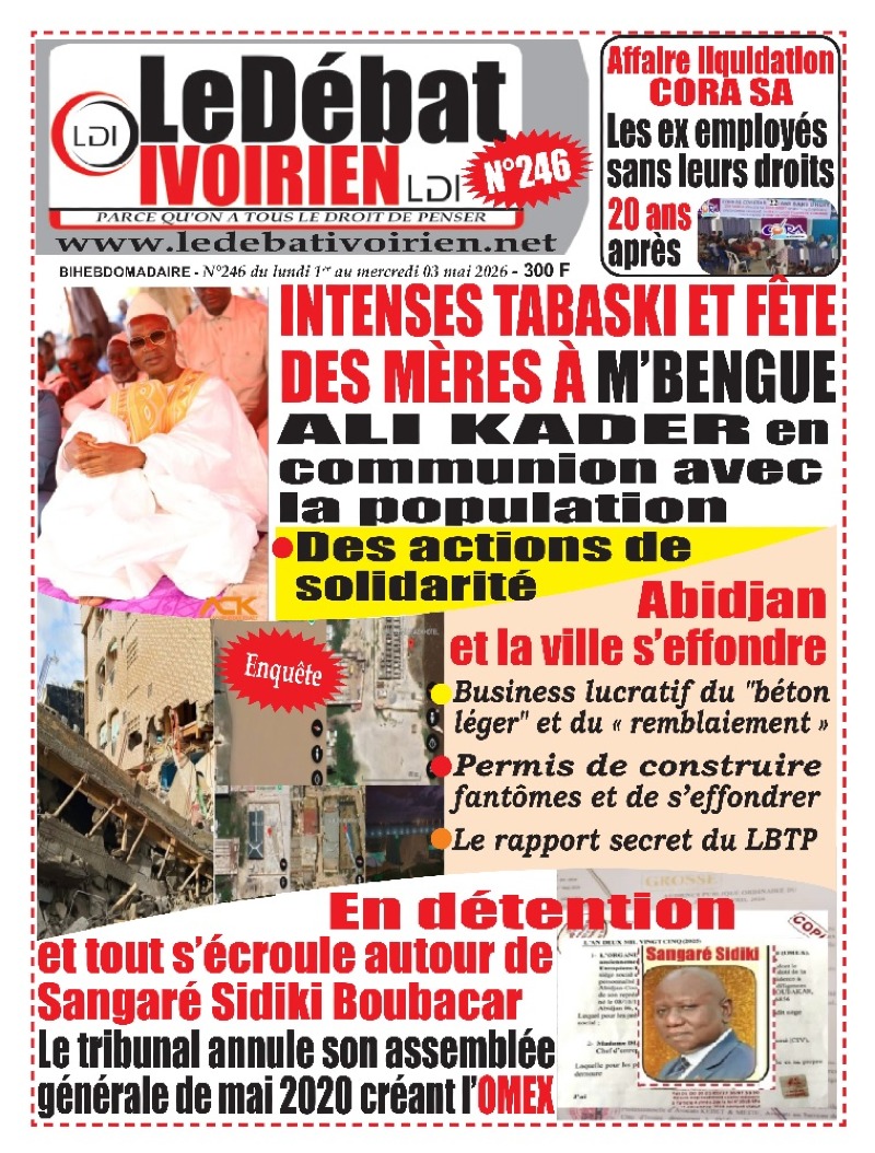  LIRE DANS CE NUMERO