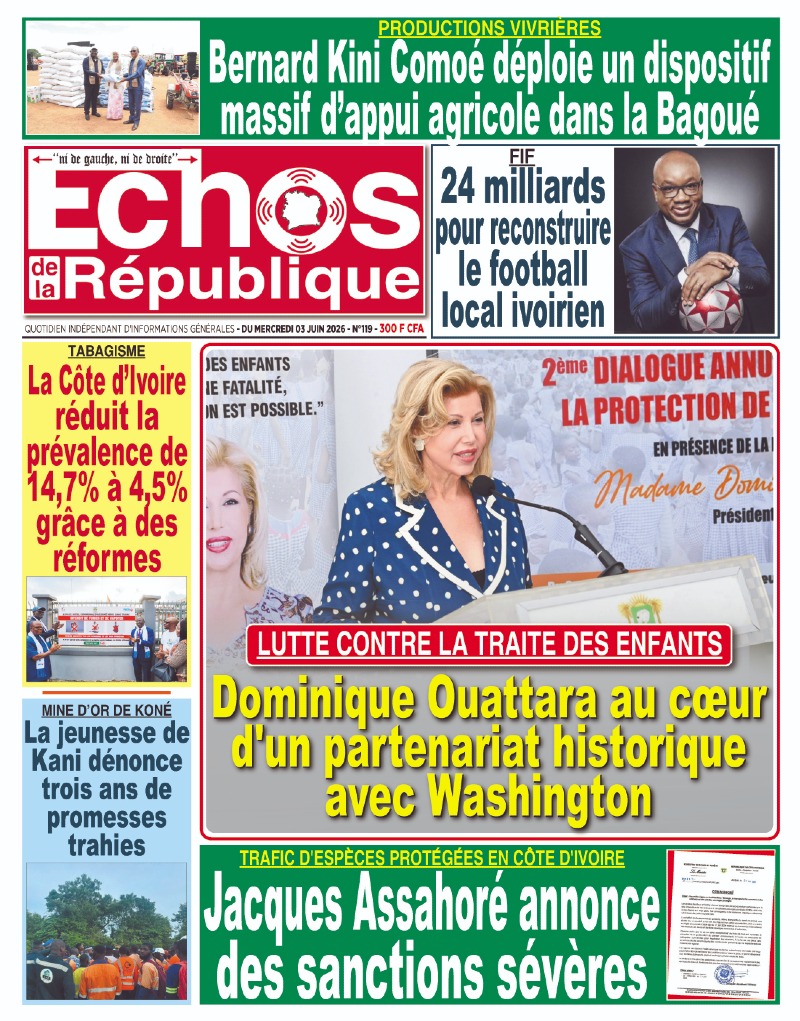 A lire dans ce numéro