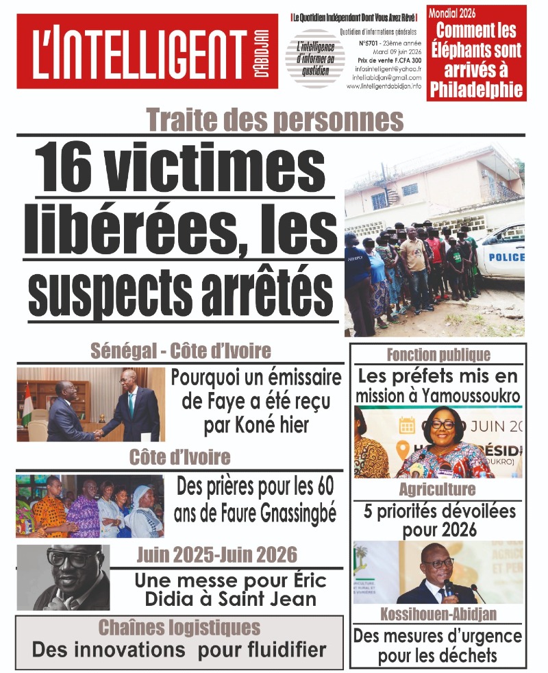 L'Intelligent d'Abidjan N°5701