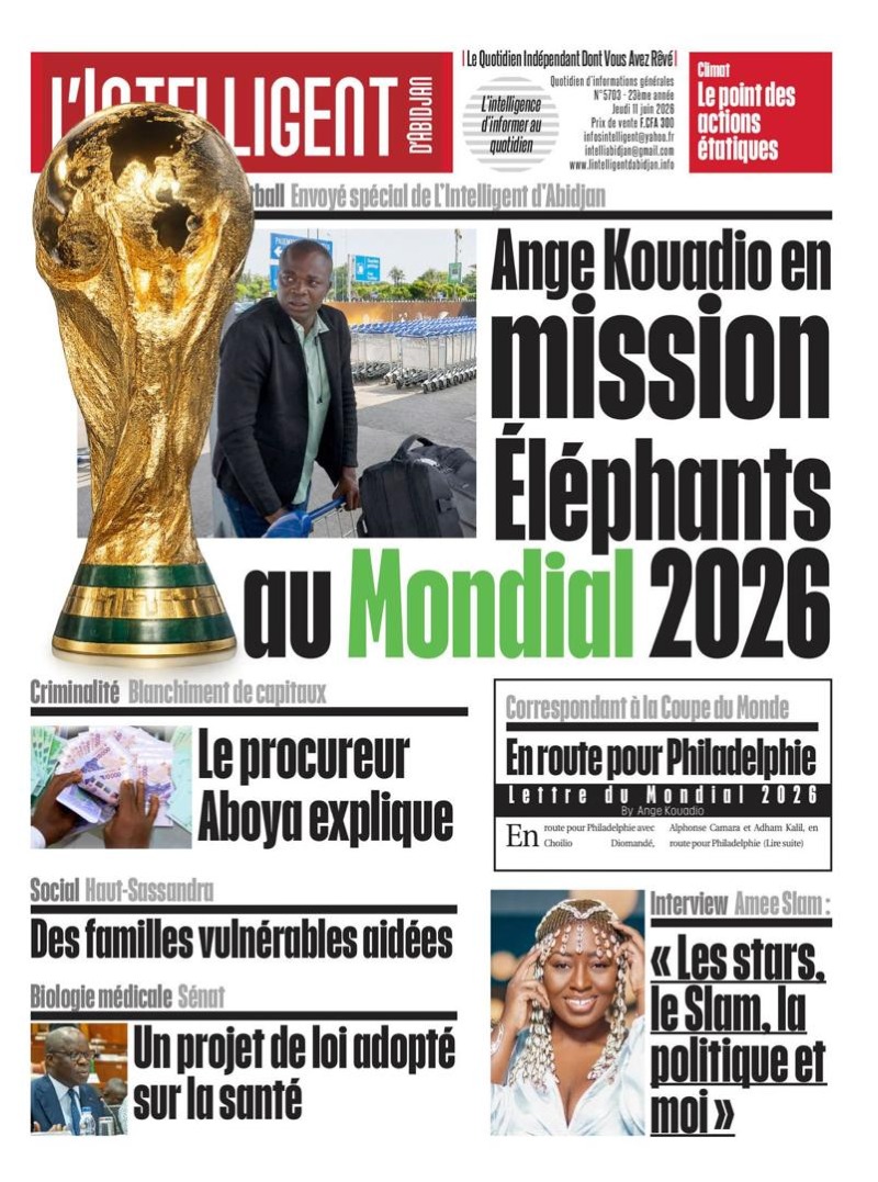 L'Intelligent d'Abidjan N°5703