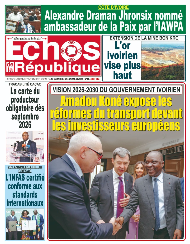 A lire dans ce numéro