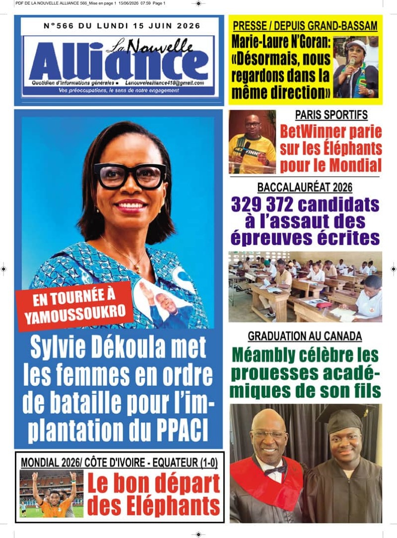 A LIRE DANS CE NUMERO