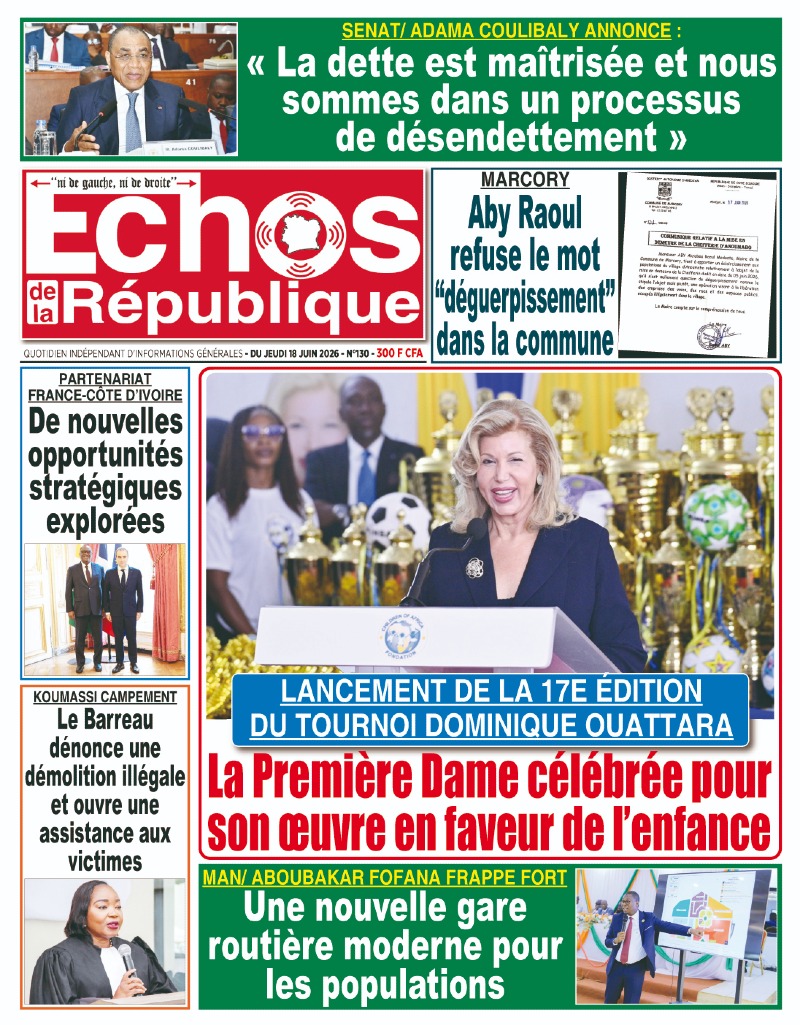 A lire dans ce numéro