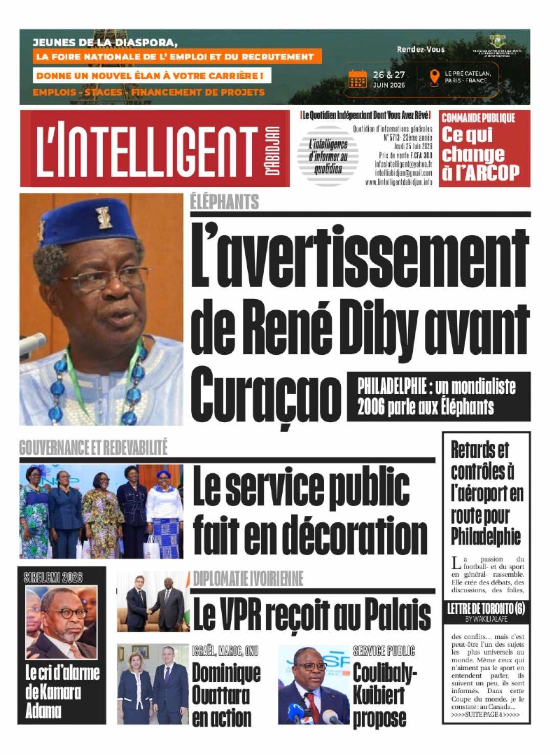 L'Intelligent d'Abidjan N°5713