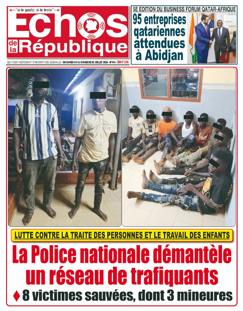 A LIRE DANS CE NUMERO