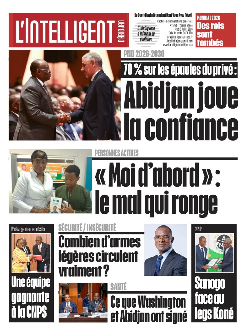 L'Intelligent d'Abidjan N°5722