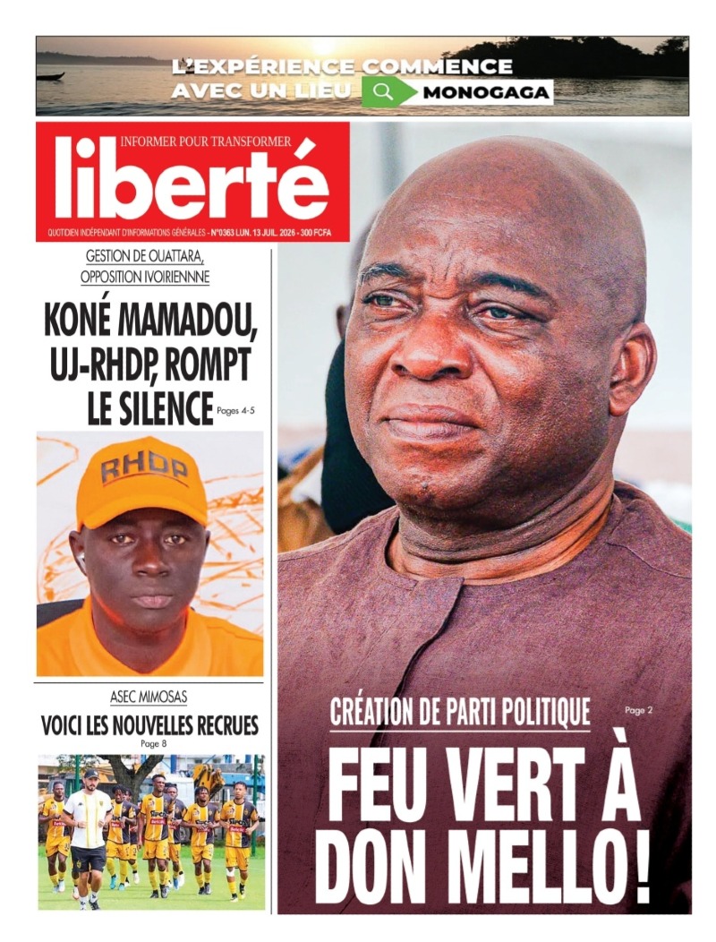 CRÉATION DE PARTI POLITIQUE: FEU VERT À DON MELLO !