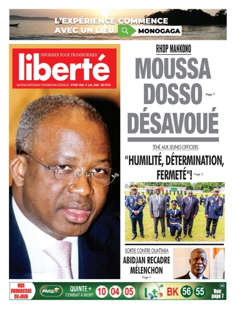RHDP MANKONO: MOUSSA DOSSO DÉSAVOUÉ 