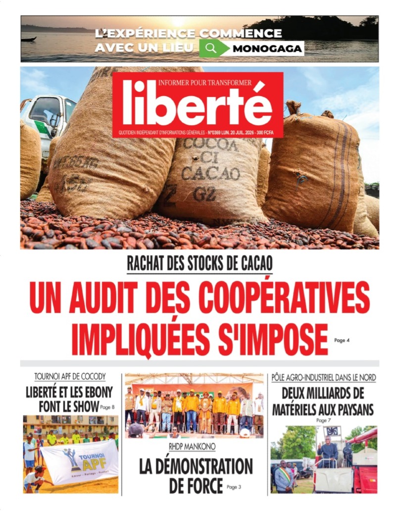 RACHAT DES STOCKS DE CACAO: UN AUDIT DES COOPÉRATIVES IMPLIQUÉES S'IMPOSE 