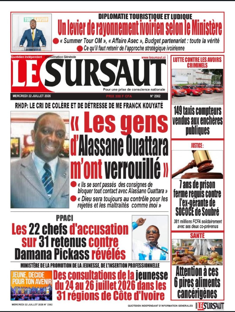 A lire dans ce numero