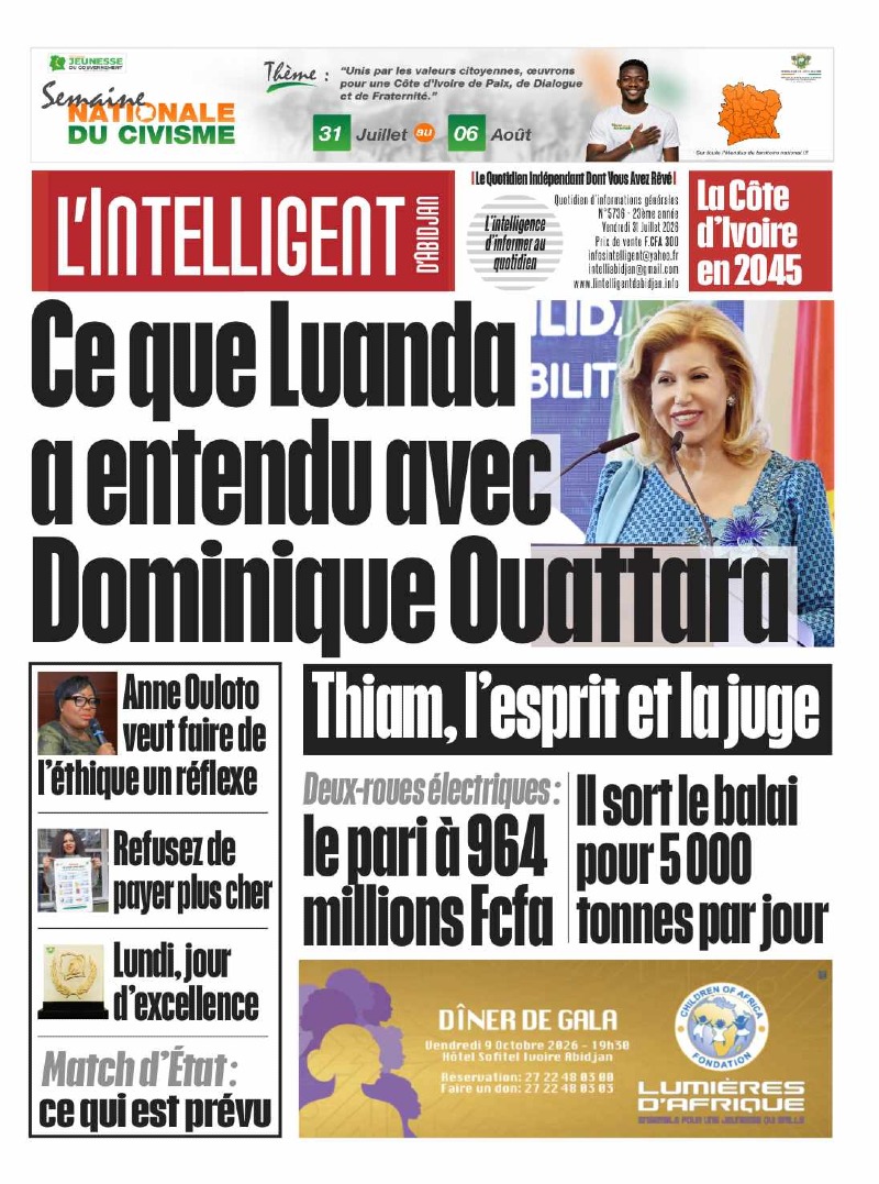 L'Intelligent d'Abidjan N°5737 BIS