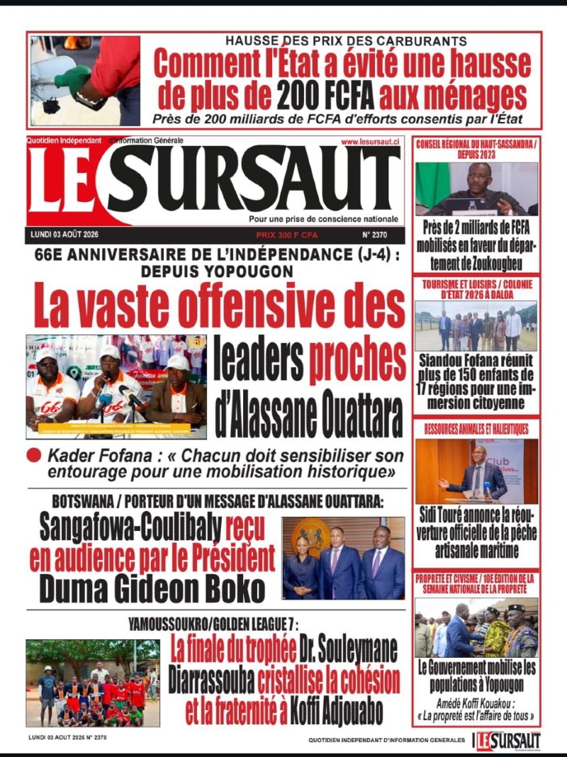A LIRE DANS CE NUMERO