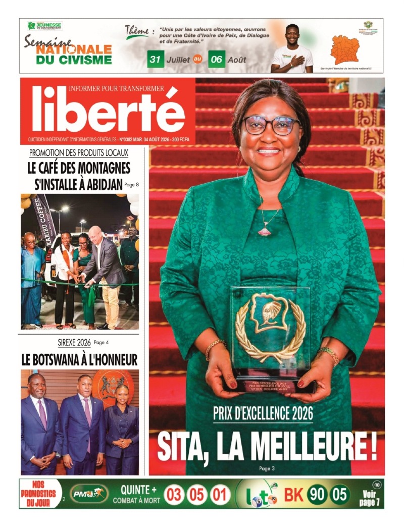 PRIX D'EXCELLENCE 2026: SITA, LA MEILLEURE !