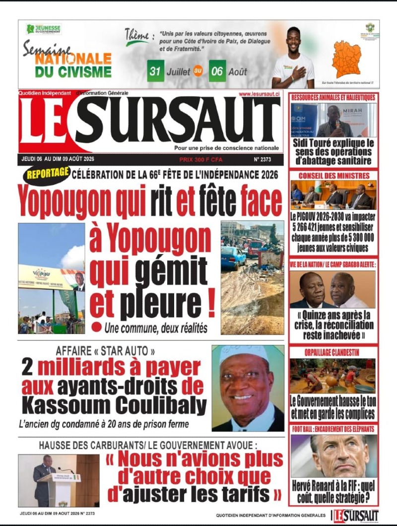 A LIRE DANS CE NUMERO