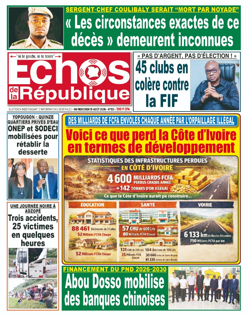 A LIRE DANS CE NUMERO