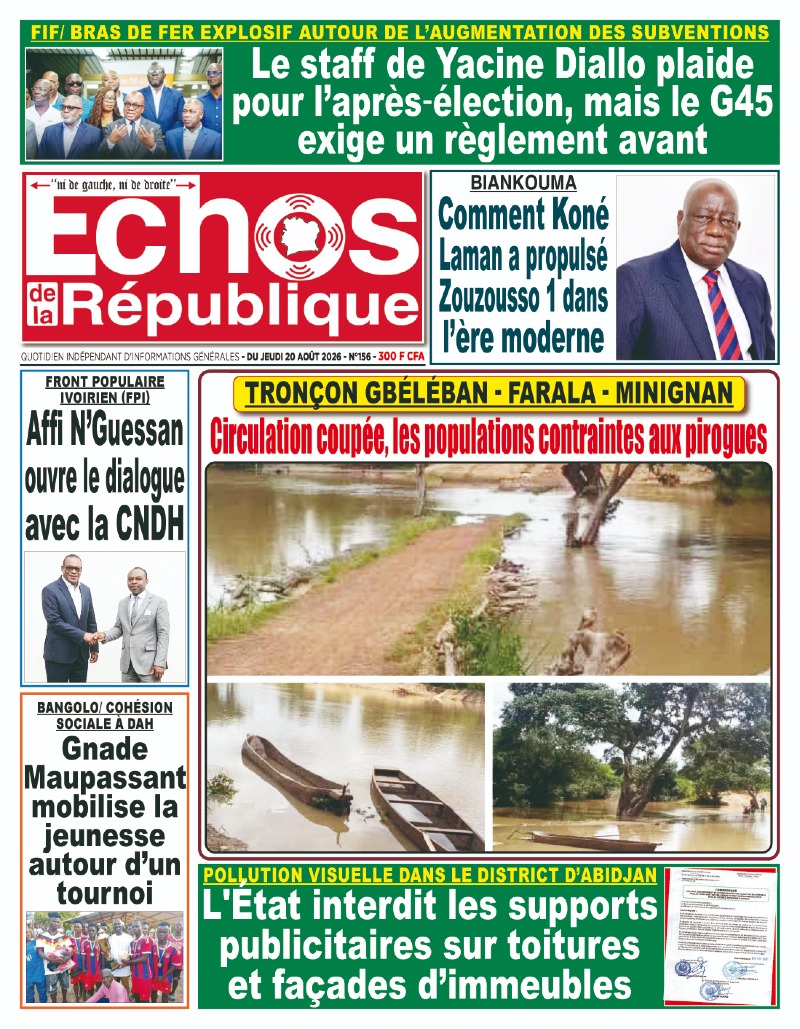 A LIRE DANS CE NUMERO