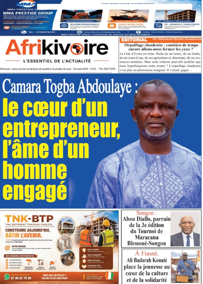 entrepreneur, l’âme d’un homme engagé. 