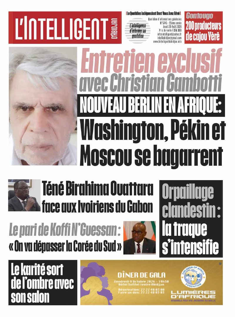 L'Intelligent d'Abidjan N°5745 BIS