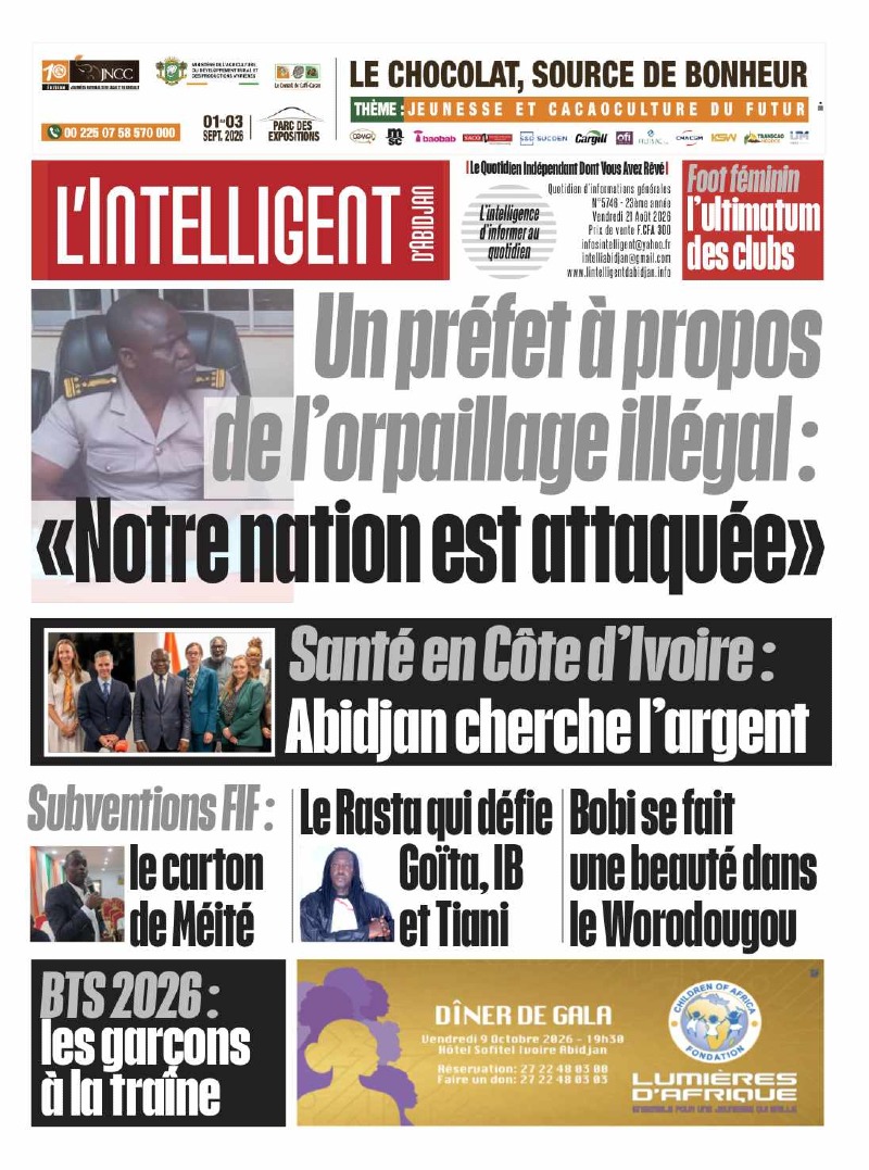 L'Intelligent d'Abidjan N°5746