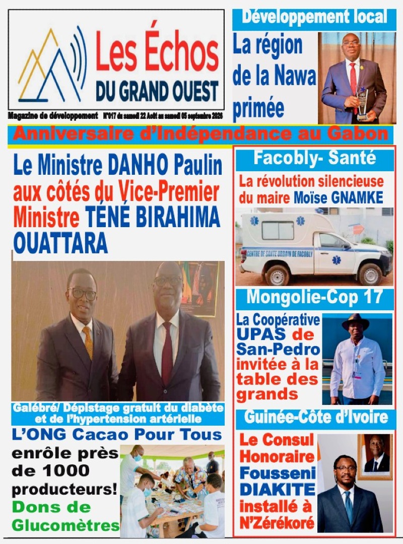 A lire dans ce numéro