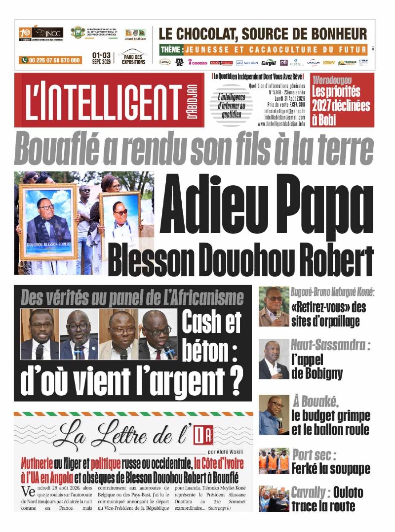 L'Intelligent d'Abidjan N°5750