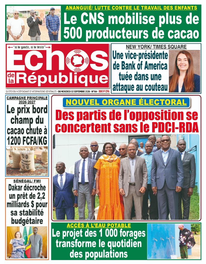A LIRE DANS CE NUMERO