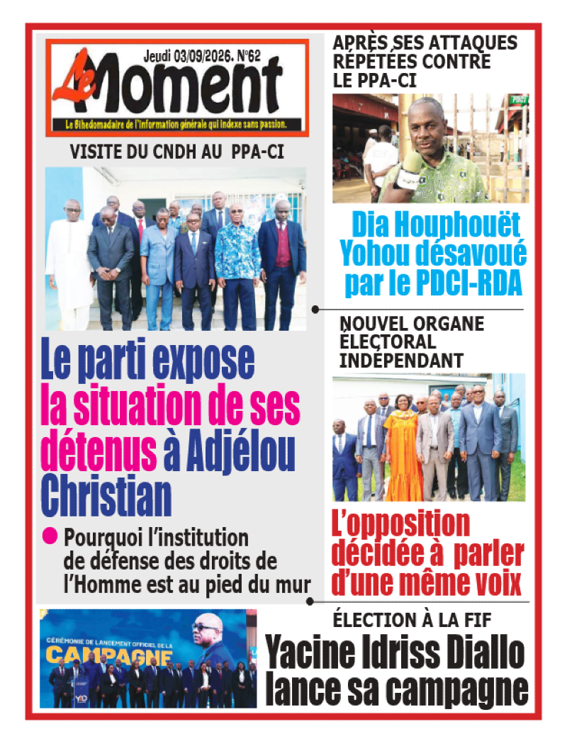 Visite du CNDH au  PPA-CI