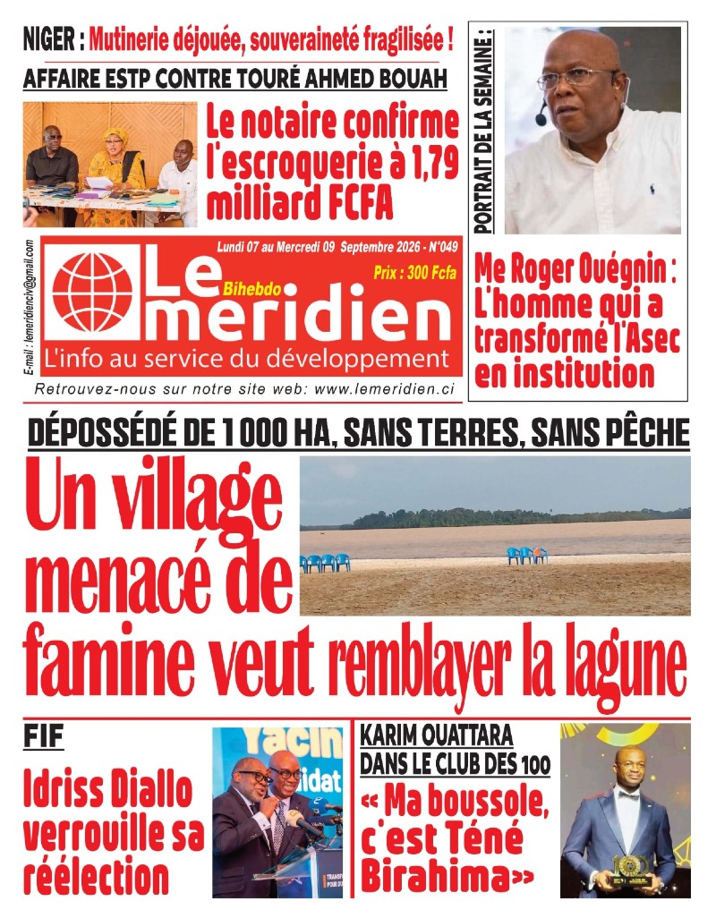 A lire dans Le Méridien 049