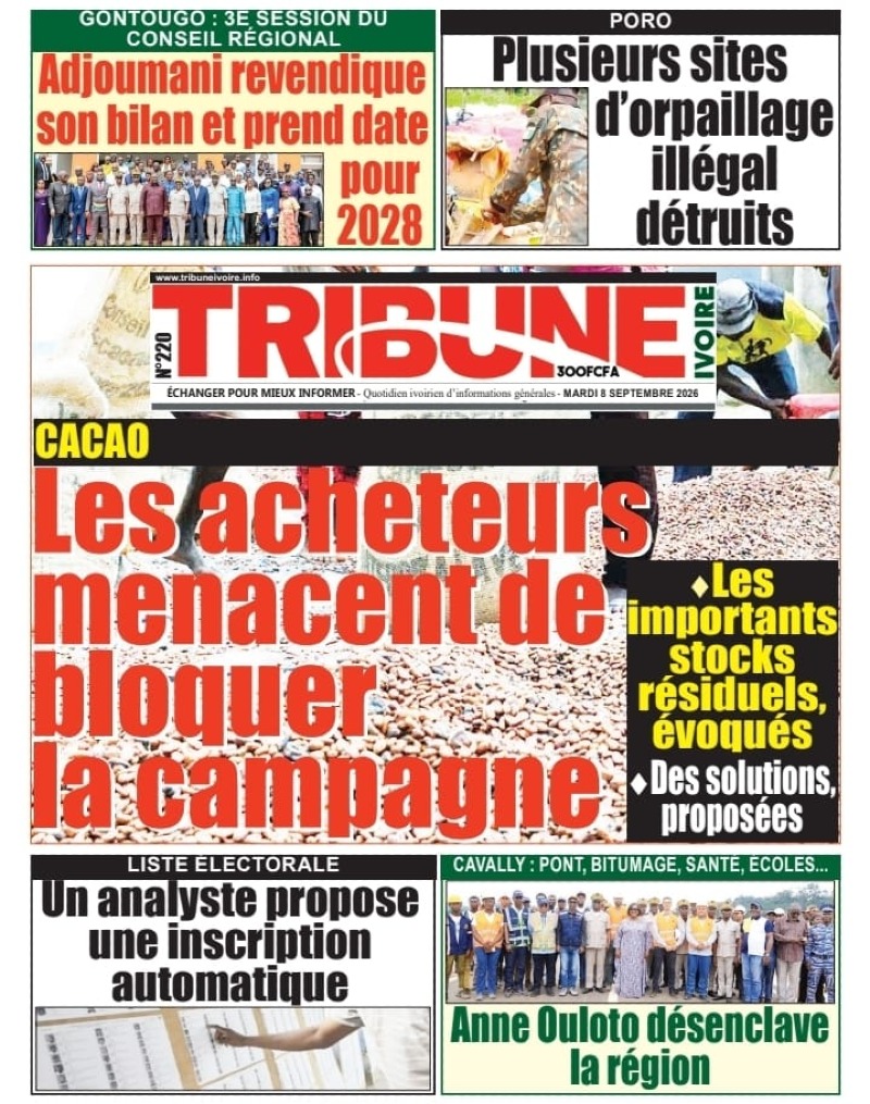 A lire dans ce numéro