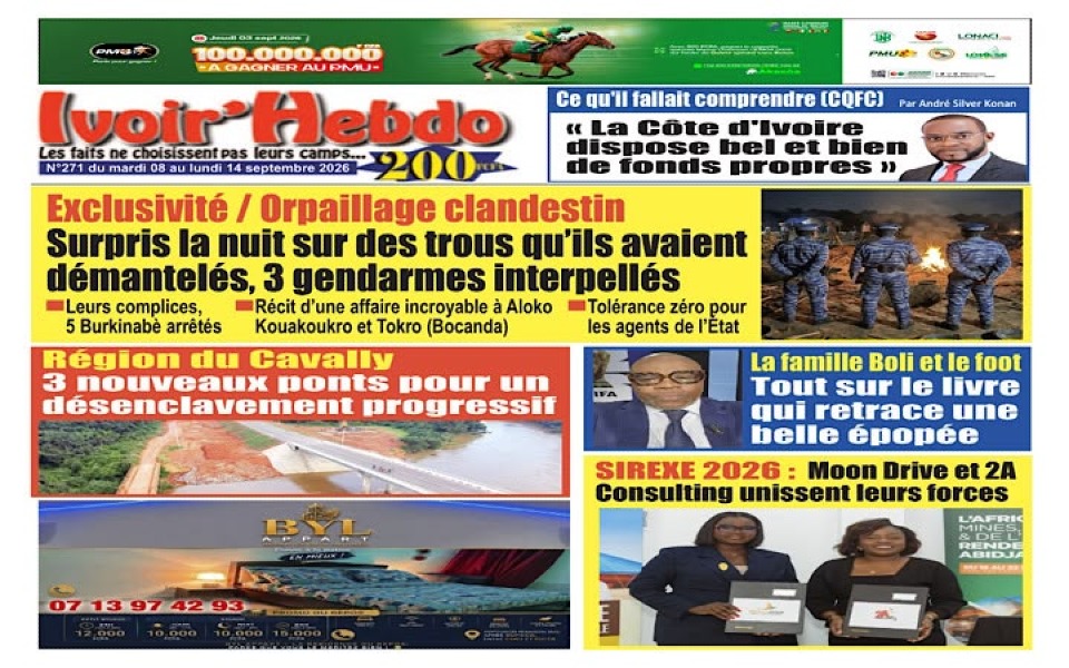 A lire dans ce numéro