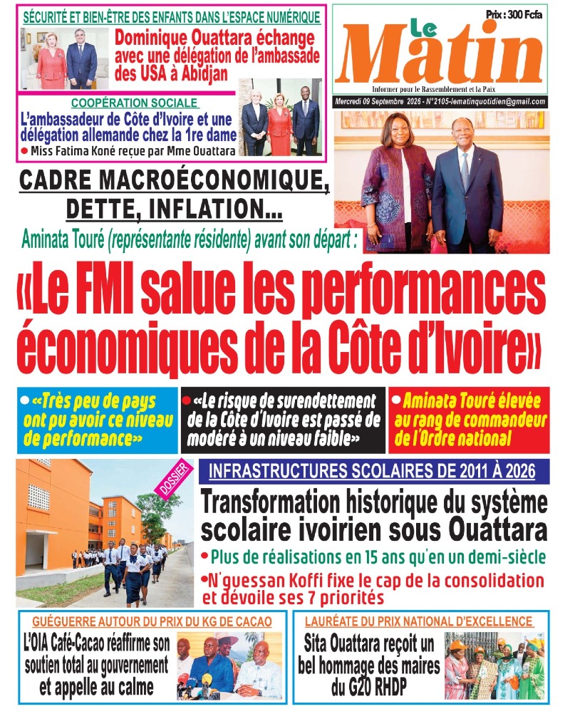 A lire dans ce numéro