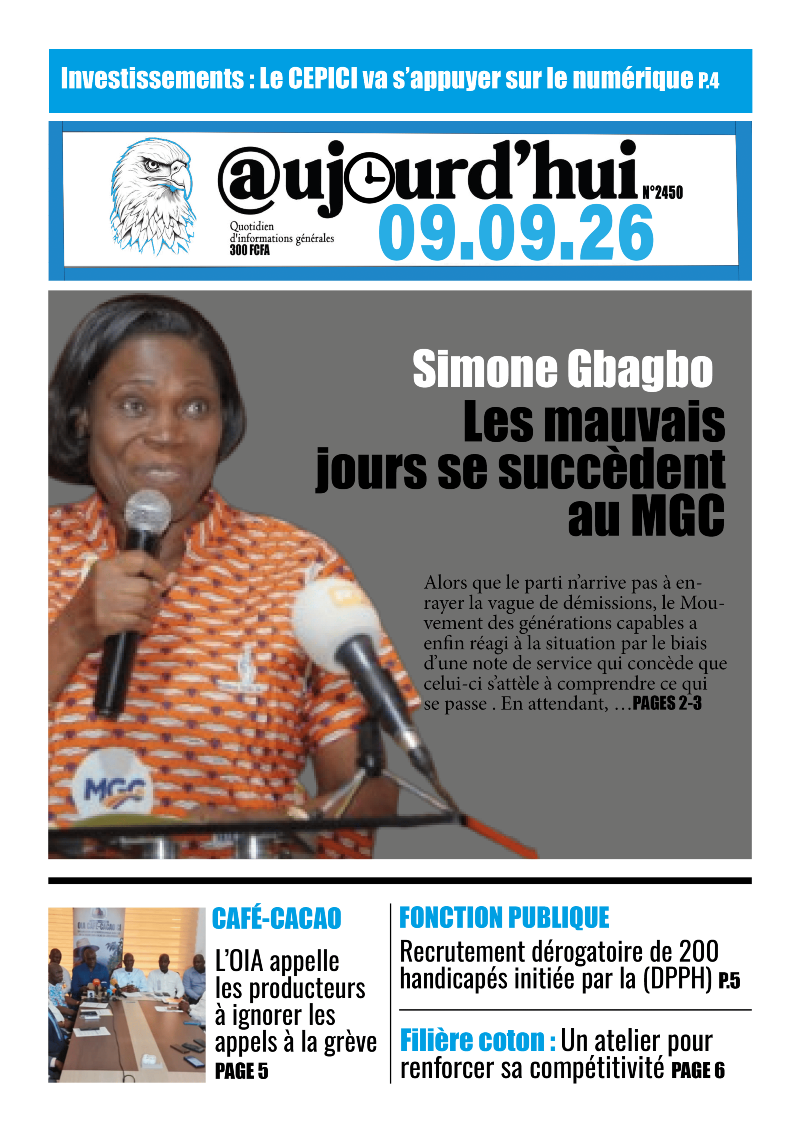 LA UNE