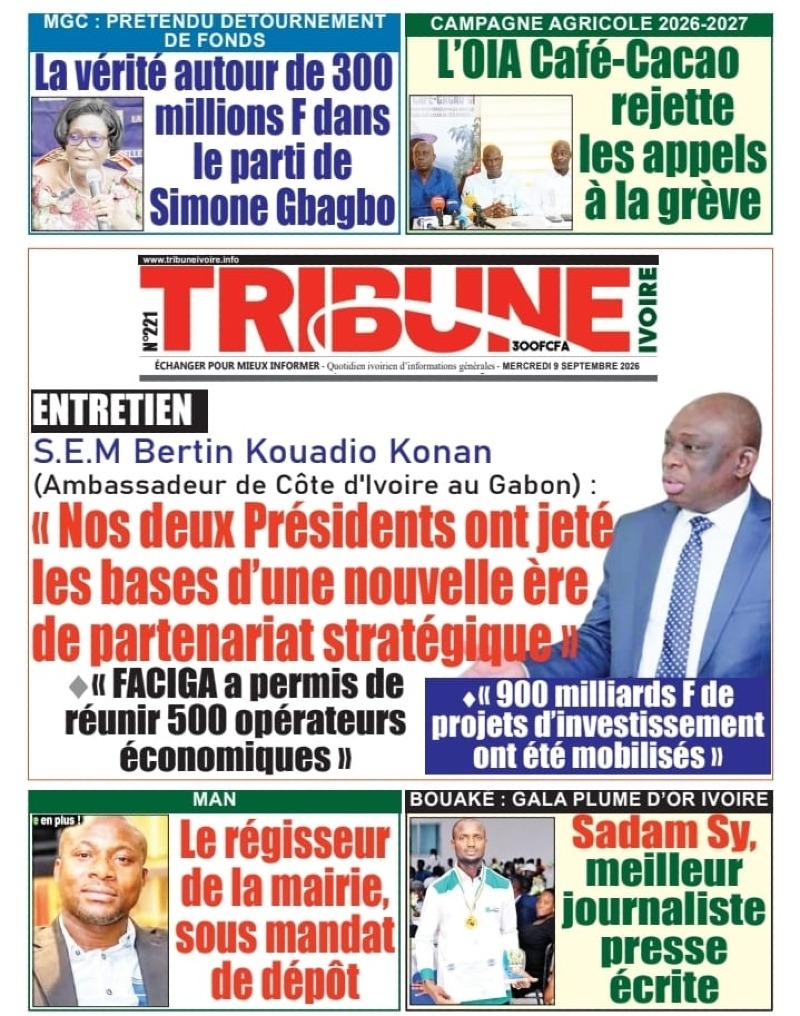 A lire dans ce numéro