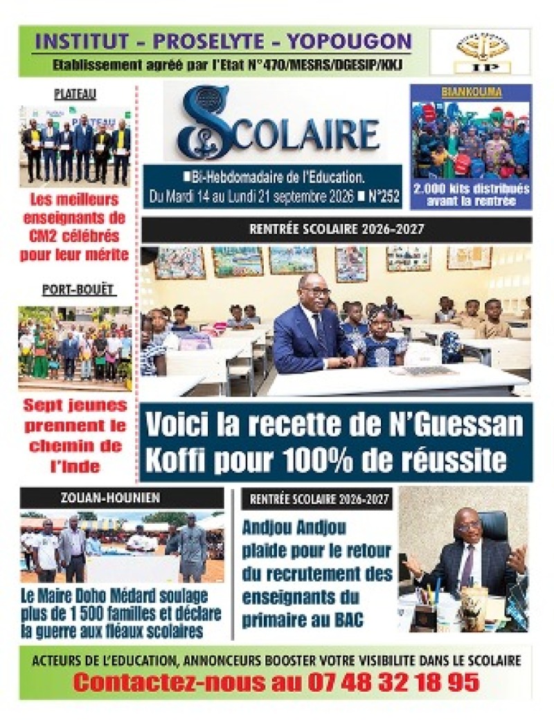 LESCOLAIRE 252