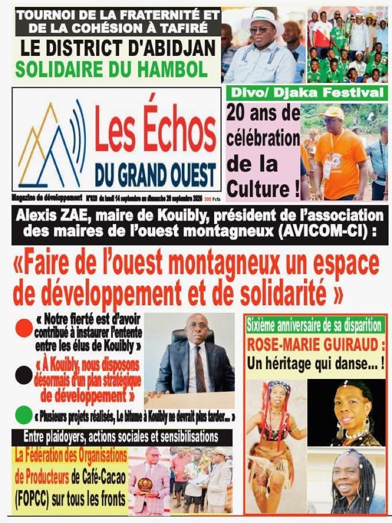 A lire dans ce numéro