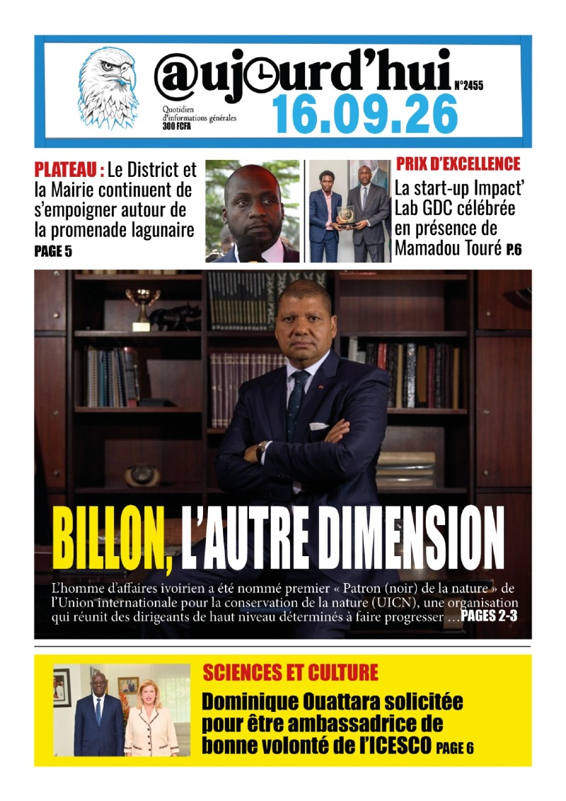 A LA UNE