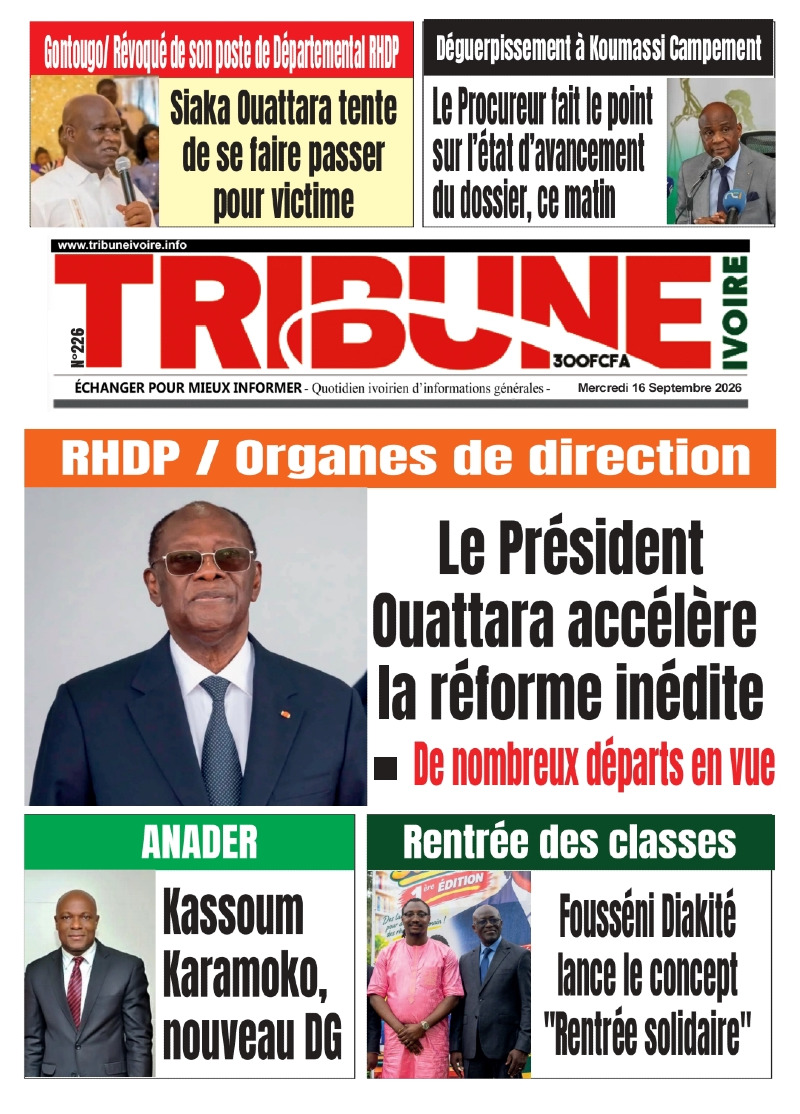 A lire dans ce numéro
