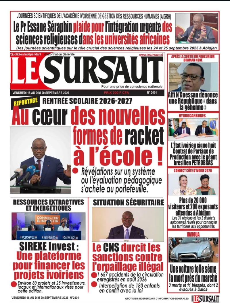 A lire dans ce numero