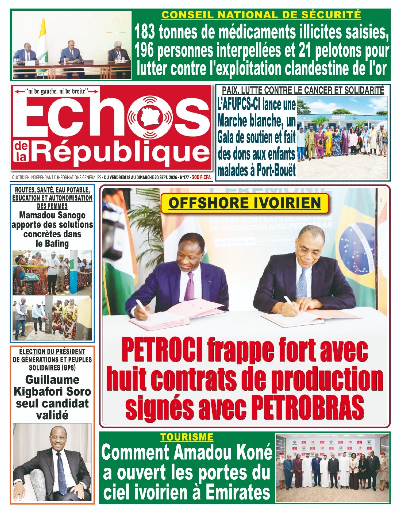 A LIRE DANS CE NUMERO