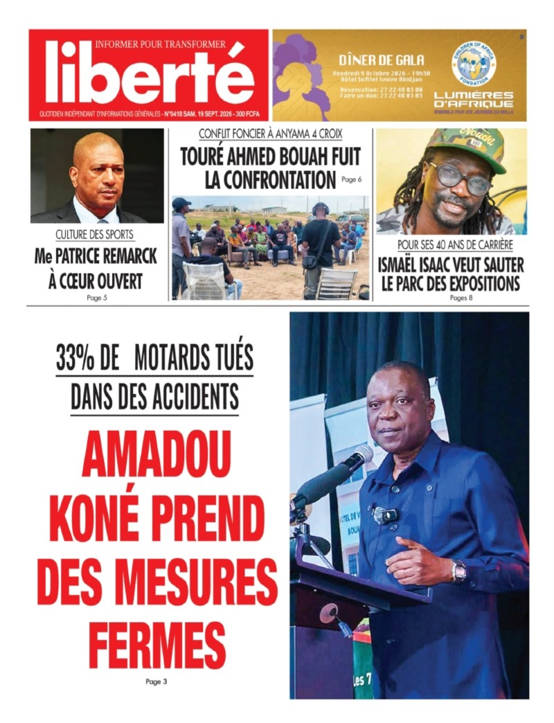 33% DES MOTARDS TUÉS DANS DES ACCIDENTS : AMADOU KONÉ PREND DES MESURES FERMES