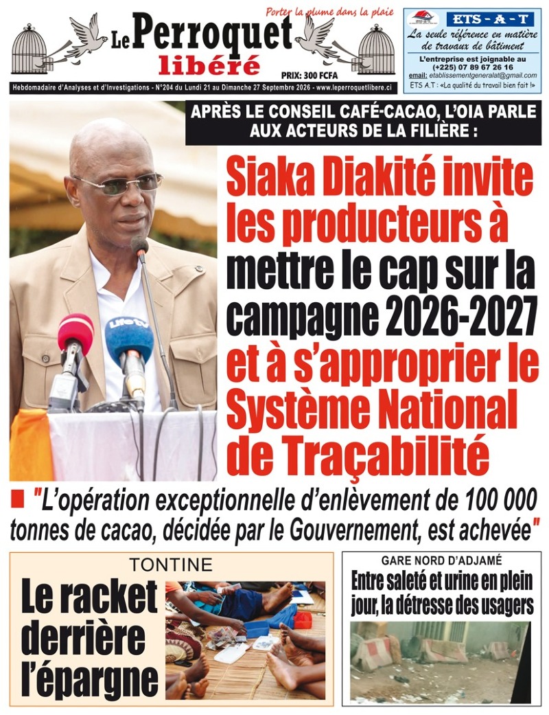A lire dans ce numéro