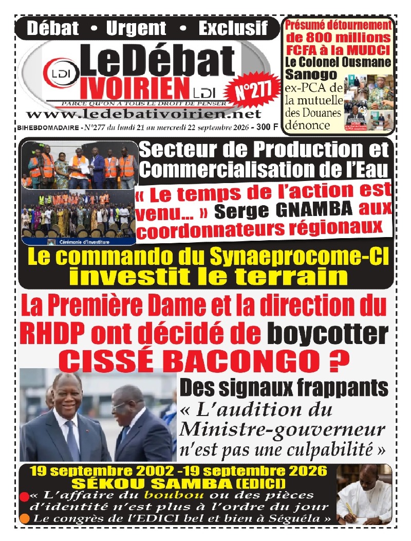 LIRE DANS CE NUMERO