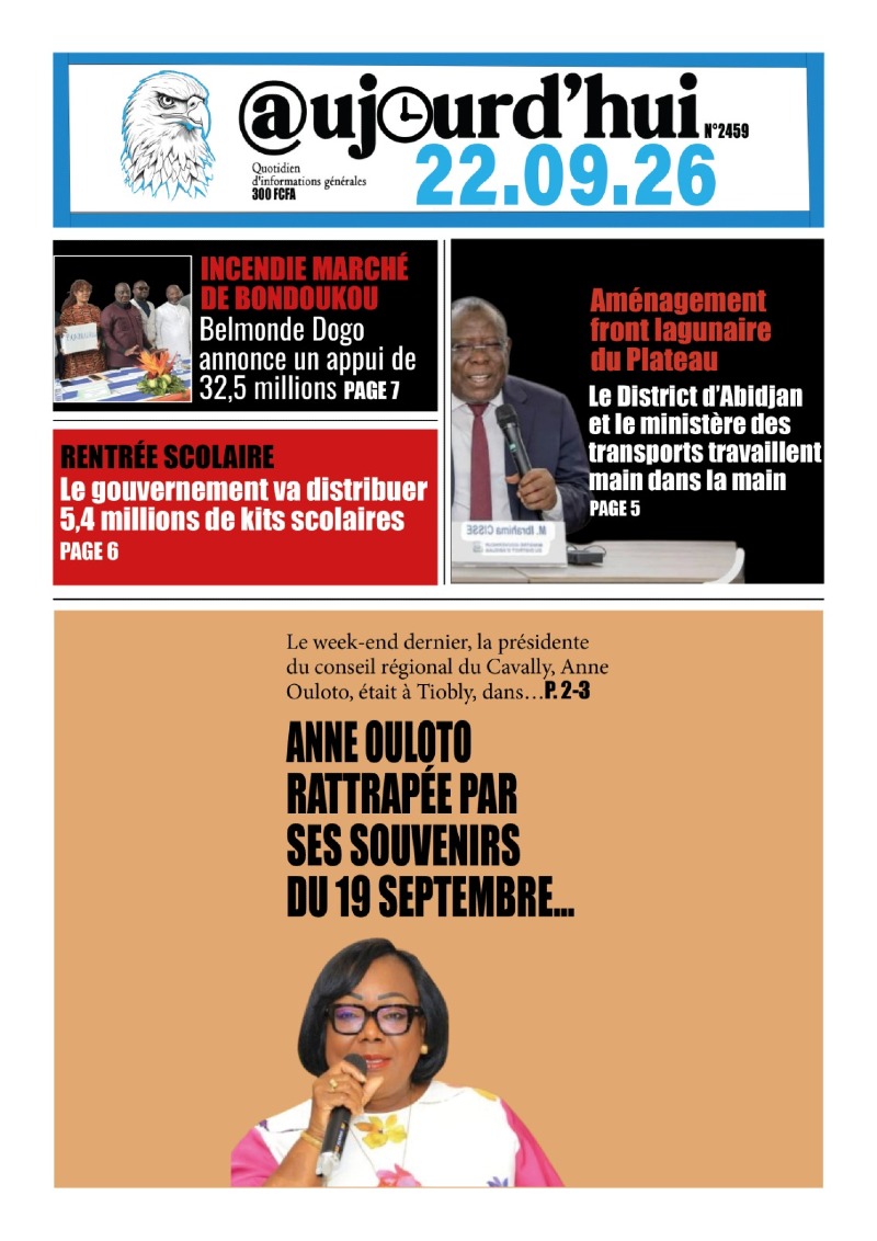 A LA UNE