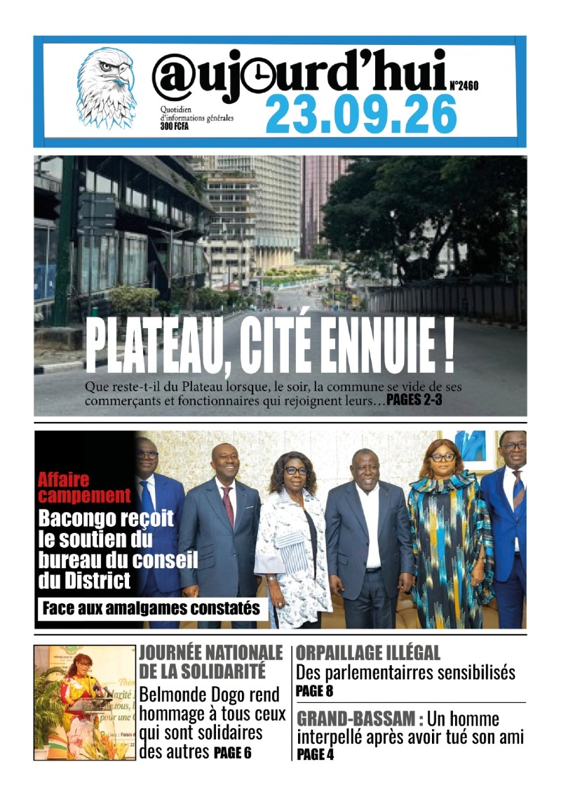 A LA UNE