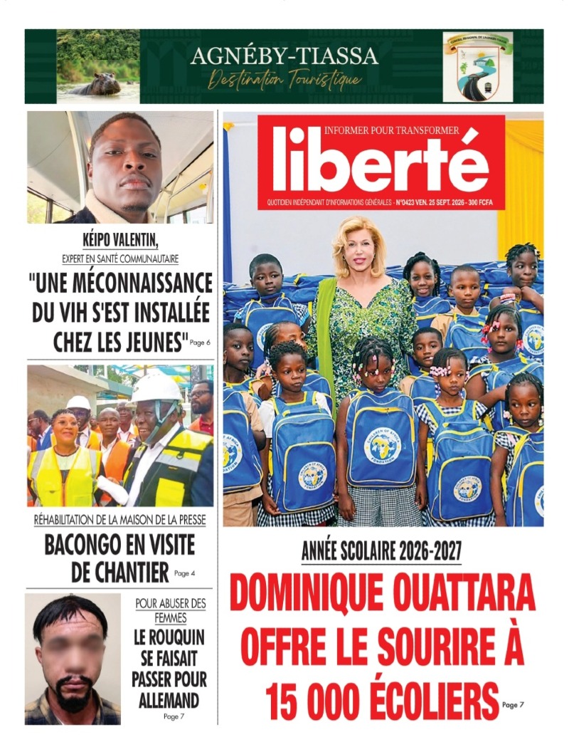 ANNÉE SCOLAIRE 2026-2027: DOMINIQUE OUATTARA OFFRE LE SOURIRE À 15 000 ÉCOLIERS 