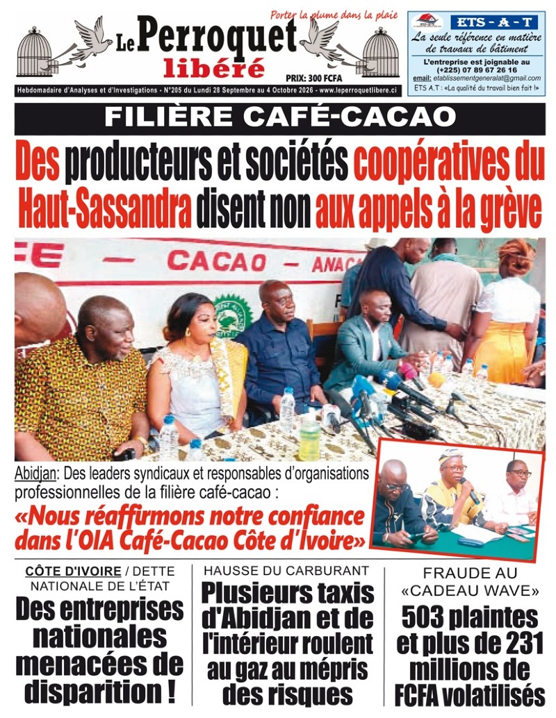 A lire dans ce numero